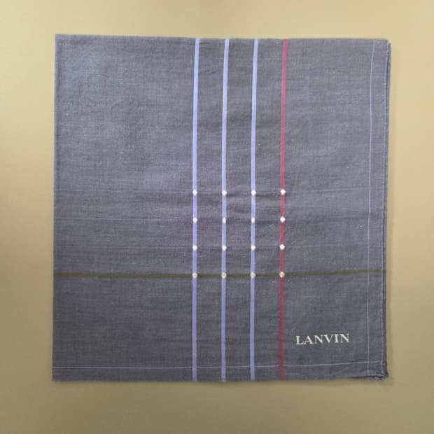 Lanvin 랑방 빈티지 명품 스카프 반다나