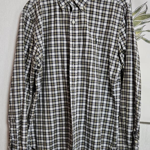 폴로 랄프로렌 체크 셔츠 M