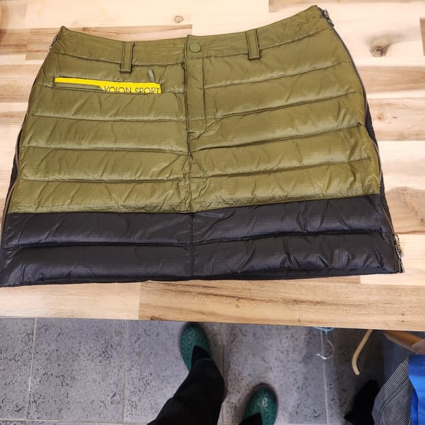 코오롱구스패딩골프스커트