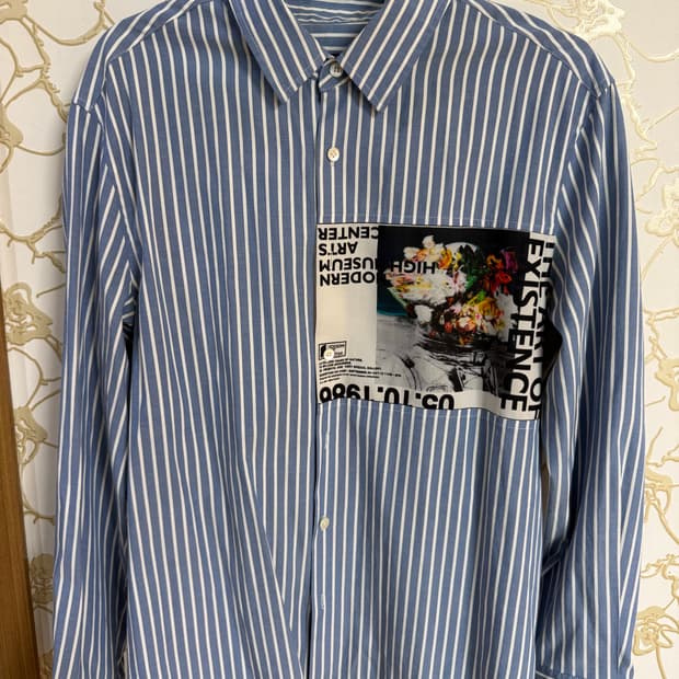 시스템옴므 스트라이프 셔츠