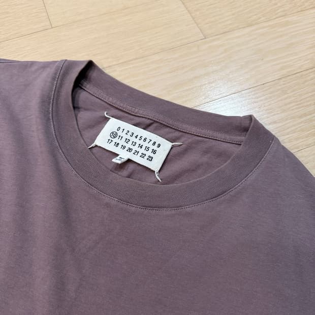 메종 마르지엘라 백스티치 반팔 티셔츠