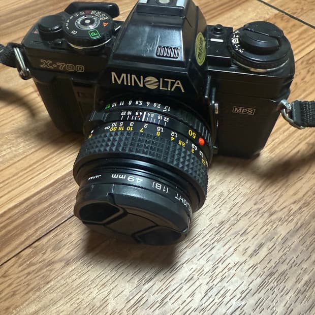 미놀타 x-700 mps(일본) 작례포함