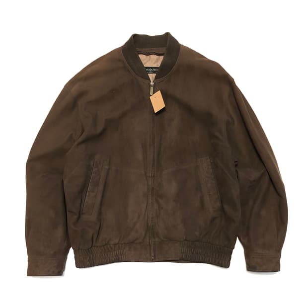 입생로랑 스웨이드 레더자켓 