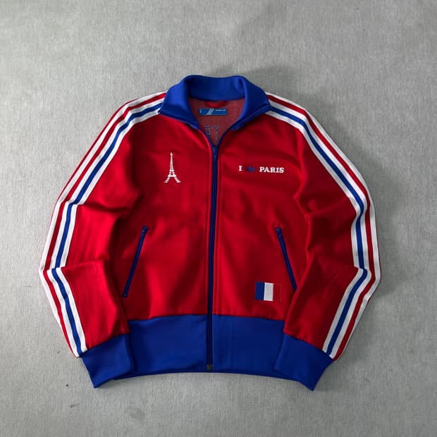 W 95 아디다스 파리 베켄바우어 트랙탑 져지