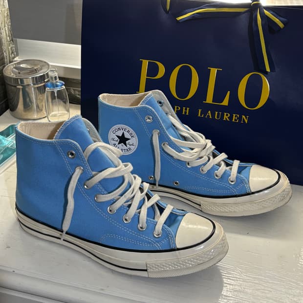 컨버스 척70 하이 유니버시티 블루 270사이즈