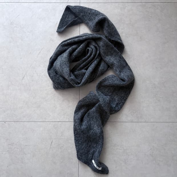 HELMUG LANG Brushed Knit Long Muffler