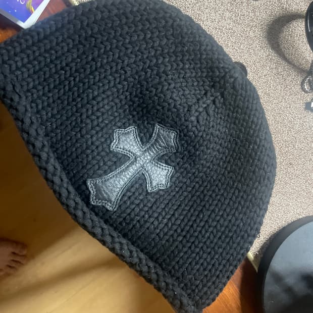 크롬하츠 크로스 패치 비니