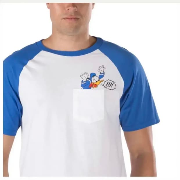 (XLARGE) 반스 X 디즈니 도널드덕 포켓티