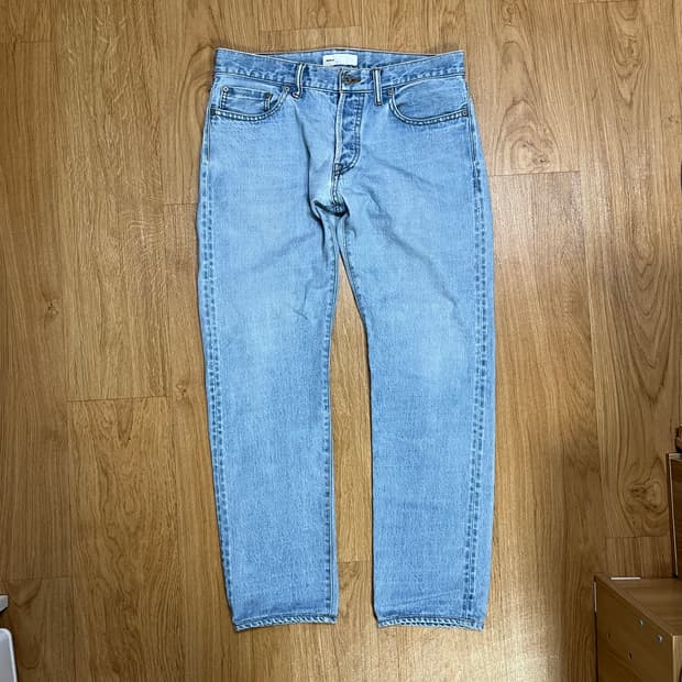 adsum nyc 애드섬 셀비지 데님 진 청바지 연청 앳슘