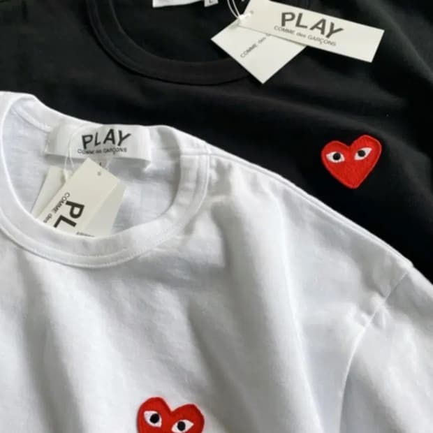 🔥[새상품/정품]🔥 꼼데가르송 남녀공용 롱슬리브 2 color 