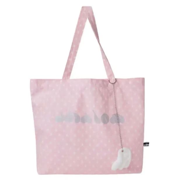 샬롬클럽 위시 스타 백 가방 wish 핑크 별 백 토트백 에코백 숄더백