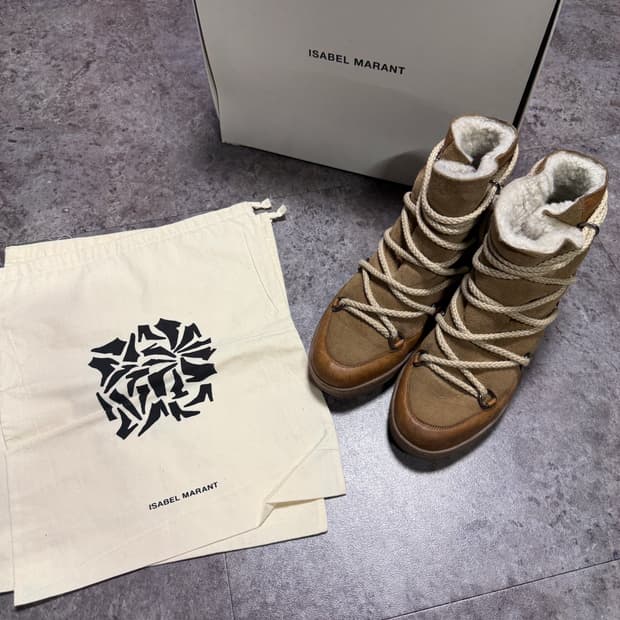이자벨마랑 nowles boots 39 풀박스