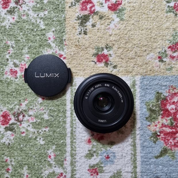 파나소닉 루믹스 G 20mm f1.7 ASPH 렌즈