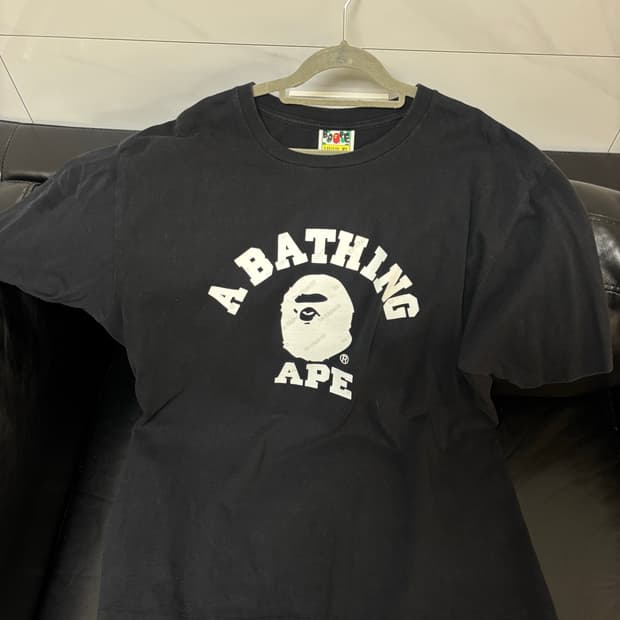 베이프 bape 반팔 xl