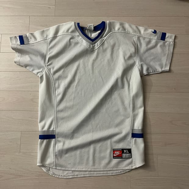 나이키 90s Team 올드스쿨 힙합 메쉬 반팔 져지