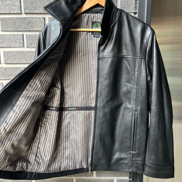 90s ICINOO lambskin 양가죽 자켓