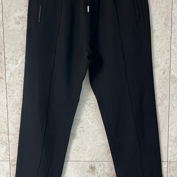 DSQUARED2 블랙 지퍼 디테일 슬랙스 46 정품