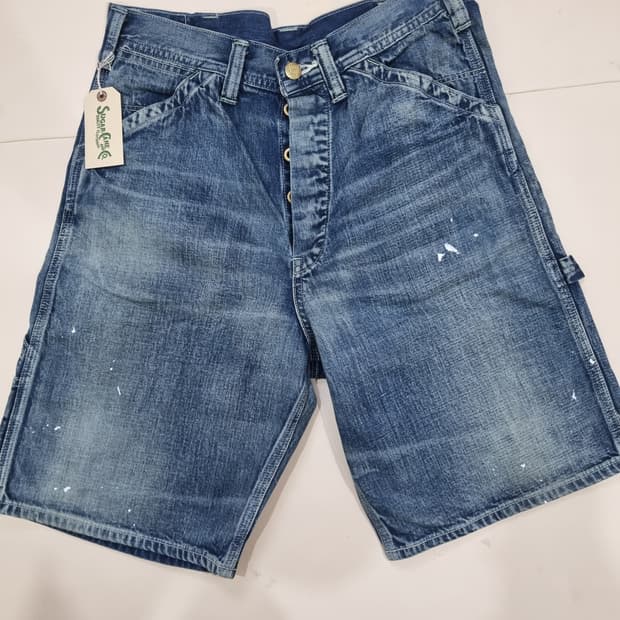 슈가케인 데님 쇼츠 반바지 워시드  SC52568 30사이즈