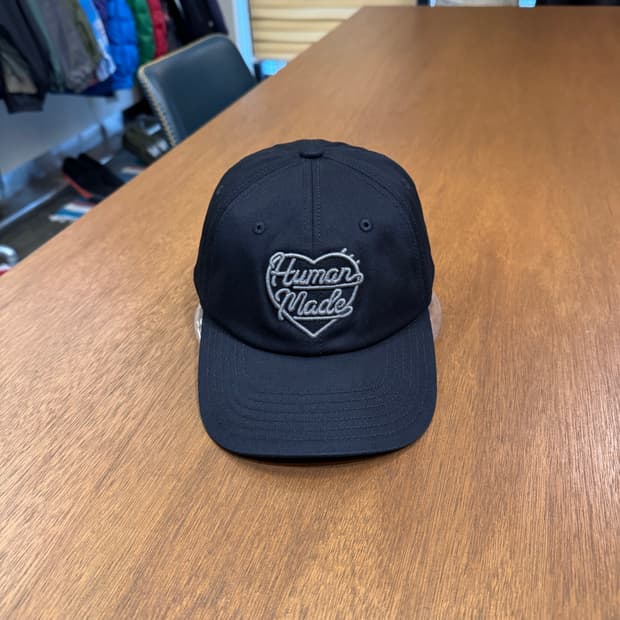 [OS] 휴먼메이드 6패널 트윌캡 블랙 