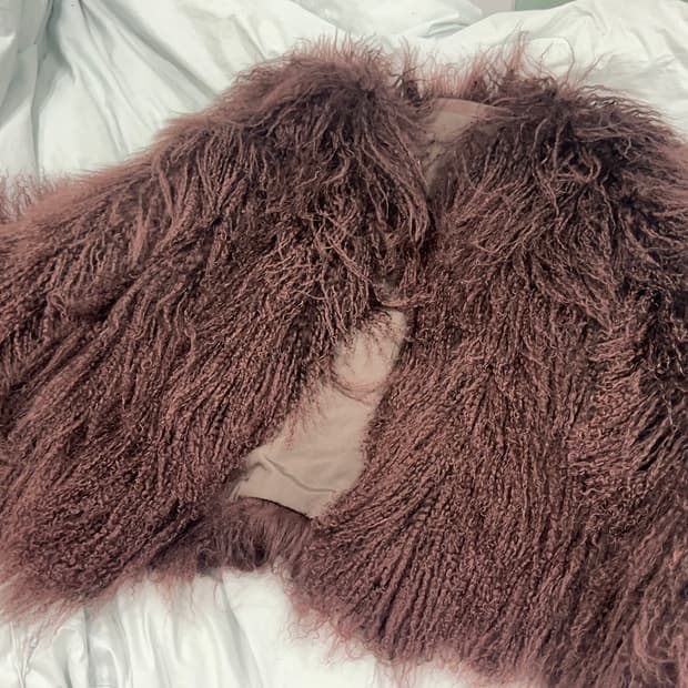 Mongolian fur coat