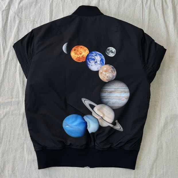 스테레오바이널즈 스페이스 항공점퍼 M