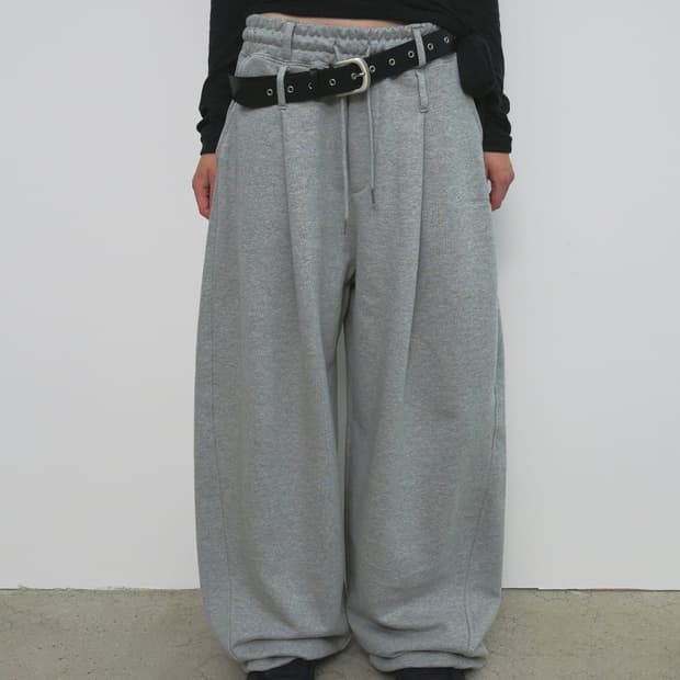 샌드릭 오버핏 스웨트 팬츠 M