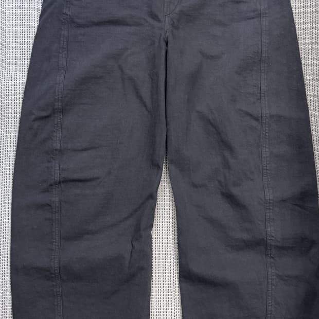 [XL]르메르 벨티드 트위스티드 팬츠 징크