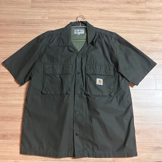 칼하트 반팔 워크셔츠(wynton shirt/XL(105))