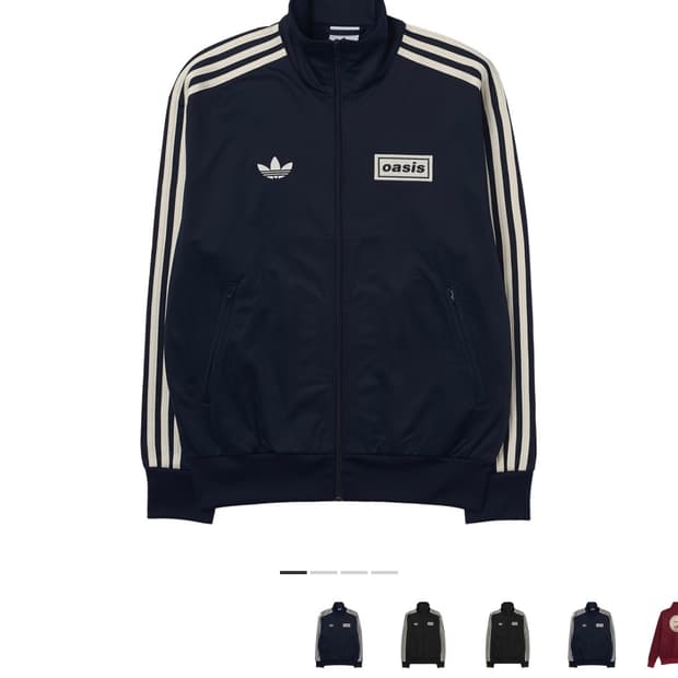 아디다스(오아시스) 트랙탑 나이트 인디고(1회착, 하자x)