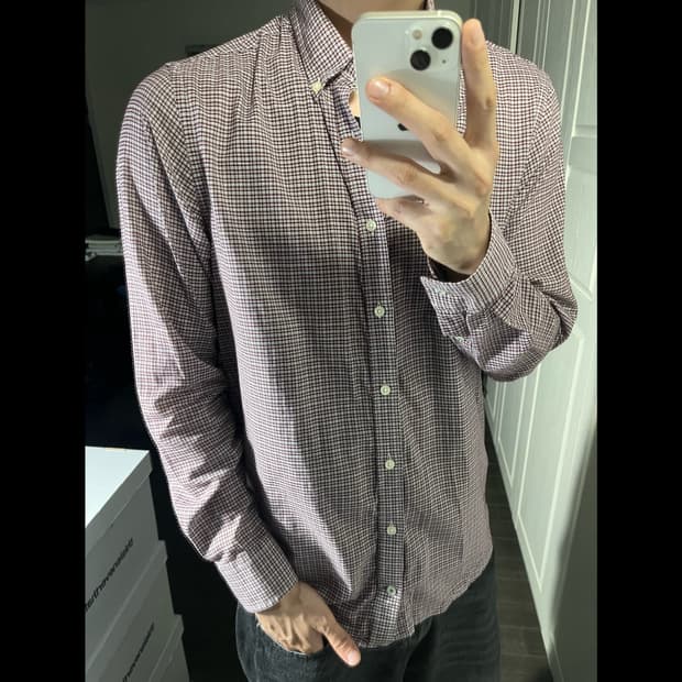 [M] TOMMYHILFIGER 타미힐피거 체크 셔츠