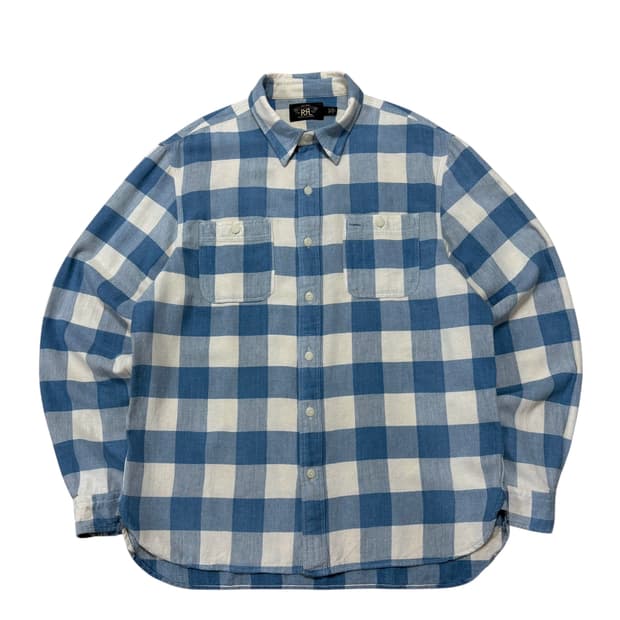RRL 더블알엘 체크셔츠