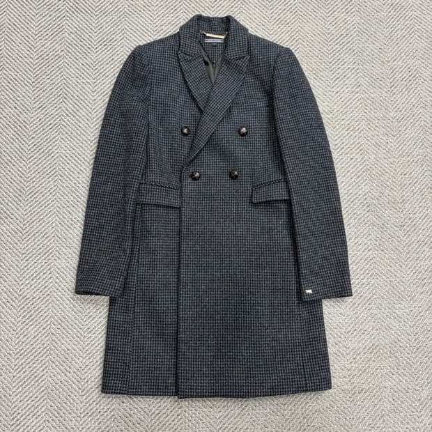 타미힐피거 울 더블 코트 v1693 