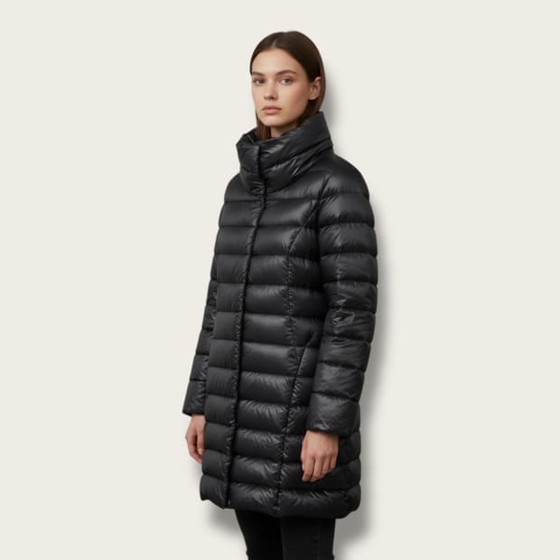 46/ 에르노 구스다운 모크넥 패딩 점퍼