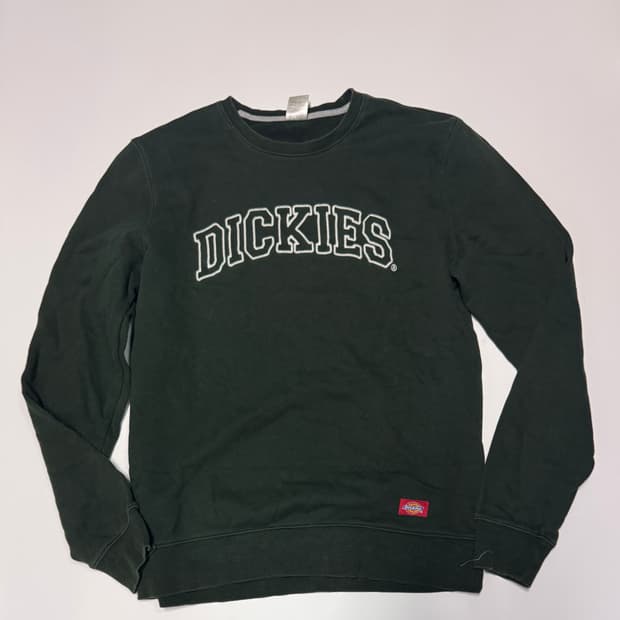 디키즈 Dickies 그린 스웻 맨투맨 L