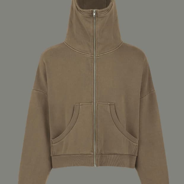 (XL) 엔타이어 스튜디오 풀집 후드 집업 코르크