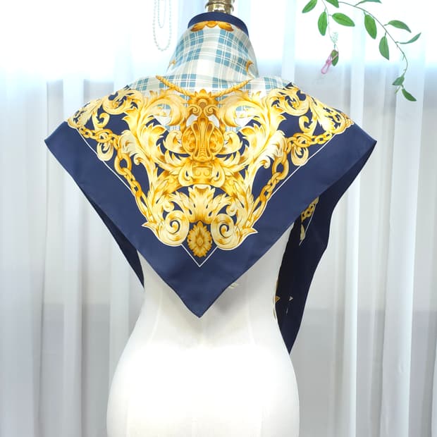 실크스카프 ASCOT PARK POLO CLUB