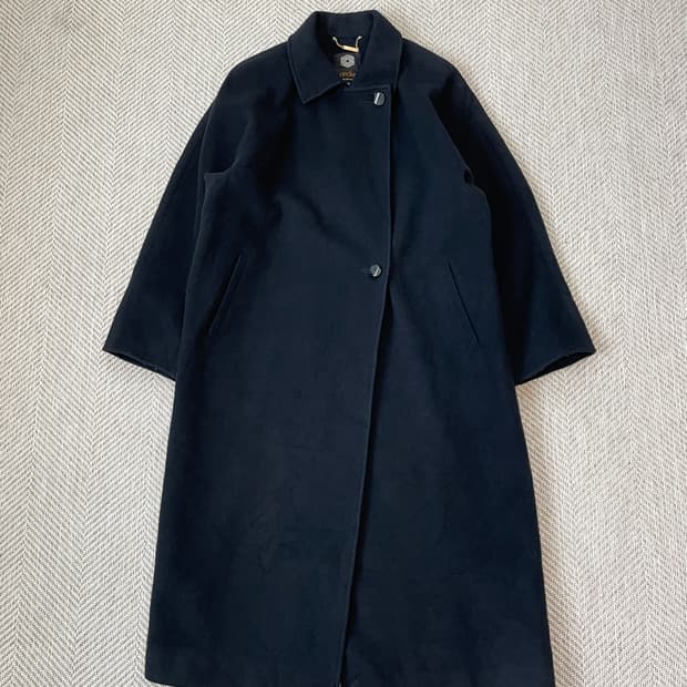 빈티지 이태리 밀라노 발마칸 코트 