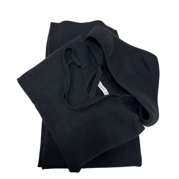 르꼬르망 후드 와이드 니트셋업