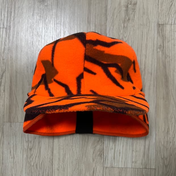 ~57) 70's 엘엘빈 카모 귀달이변형 울 볼캡(RRL&LVC&폴로)