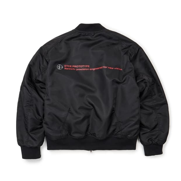 ETCE TEAM BOMBER 블랙 L