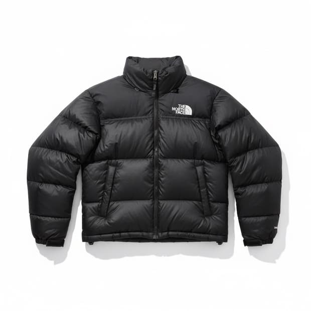 노스페이스 눕시 700 블랙 다운 자켓 XS (85)