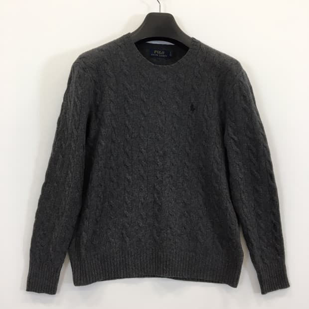 폴로 랄프로렌 캐시미어 상위라인니트 L