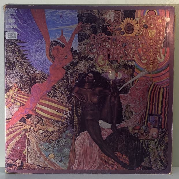 (중고LP-록) Santana -Abraxas