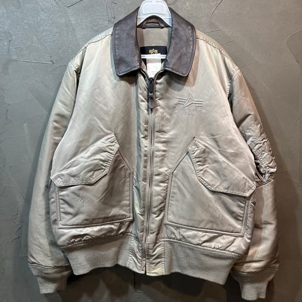 [M] ALPHA INDUSTRIES 알파인더스트리 CWU/45p 자켓