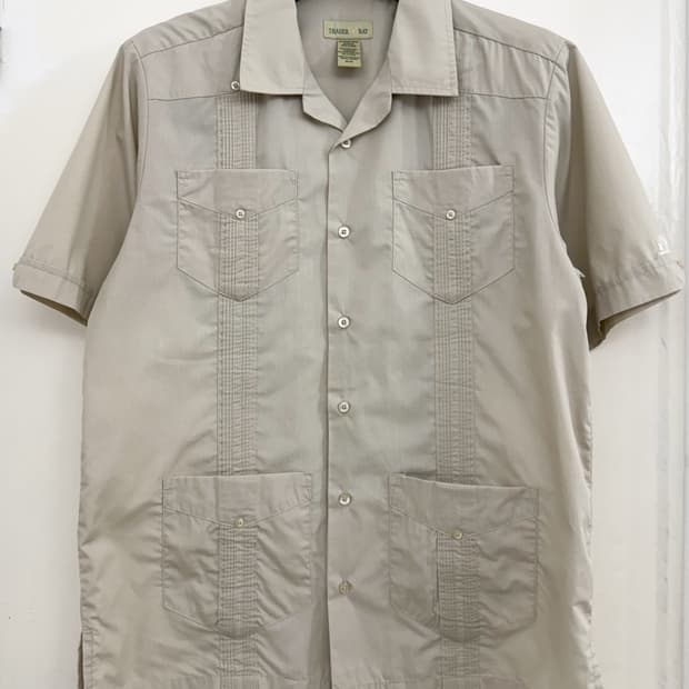 Trader Bay 4 Pocket Guayabera Shirt