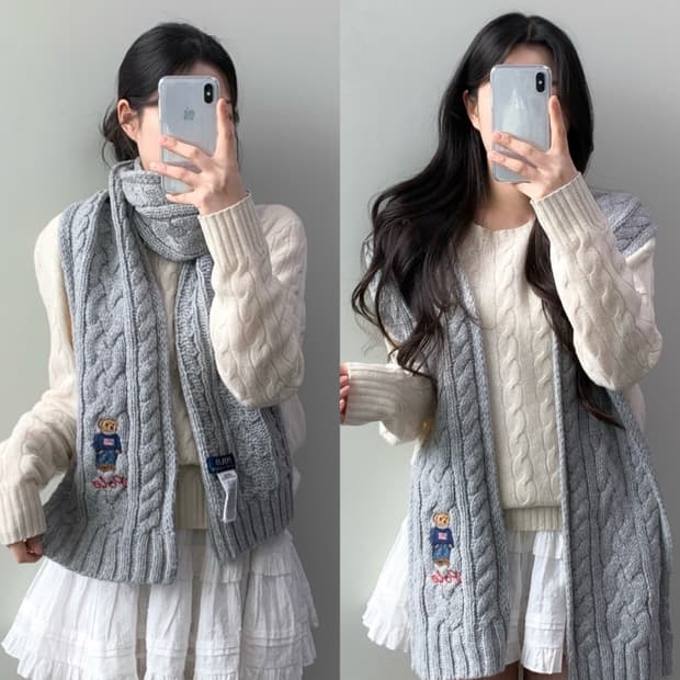 폴로 베어 머플러