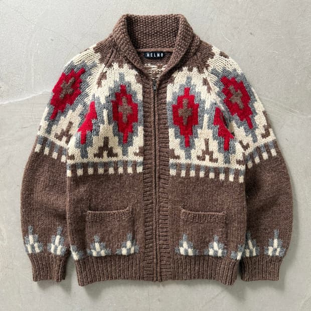 Melmo Wool Cowichan Cardigan