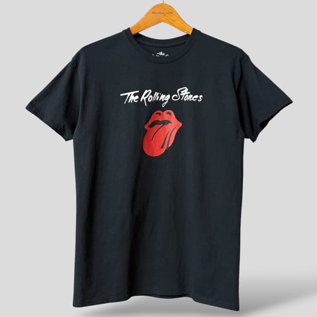(M-L)롤링스톤즈 반팔티셔츠