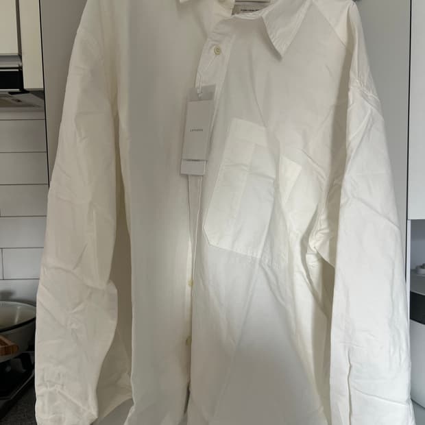라퍼지스토어 내츄럴 워크포켓 옥스포드 셔츠 화이트 