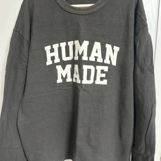 휴먼메이드 롱슬리브 2xl